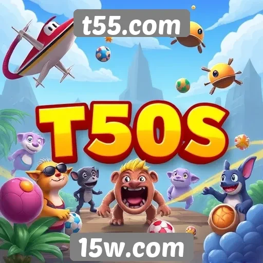Jogos populares em t55.com atraem novos usuários