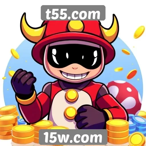 Perfil do site de jogos t55.com